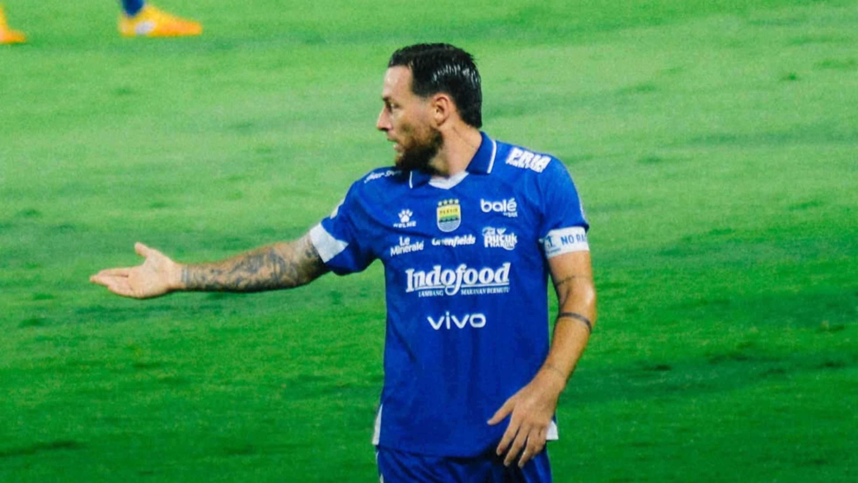 Usai Cedera, Marc Klok Siap Perkuat Persib Bandung Lawan Madura United